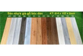 Sàn nhựa spc bóc dán